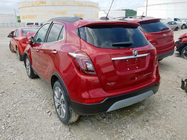 KL4CJASB0KB702433 - 2019 BUICK ENCORE PREFERRED  photo 3