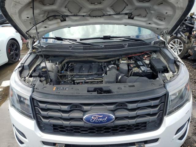 1FM5K8AR2HGD92876 - 2017 FORD EXPLORER POLICE INTERCEPTOR WHITE photo 12