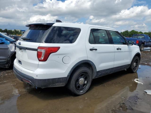 1FM5K8AR2HGD92876 - 2017 FORD EXPLORER POLICE INTERCEPTOR WHITE photo 3