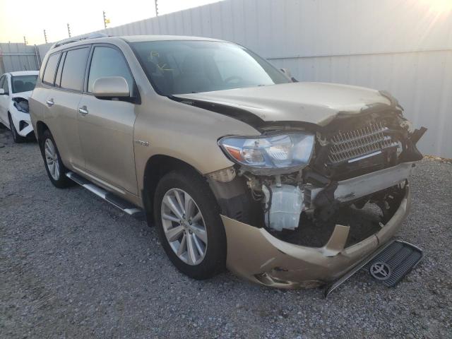 JTEEW44A082024910 - 2008 TOYOTA HIGHLANDER HYBRID LIMITED GOLD photo 1