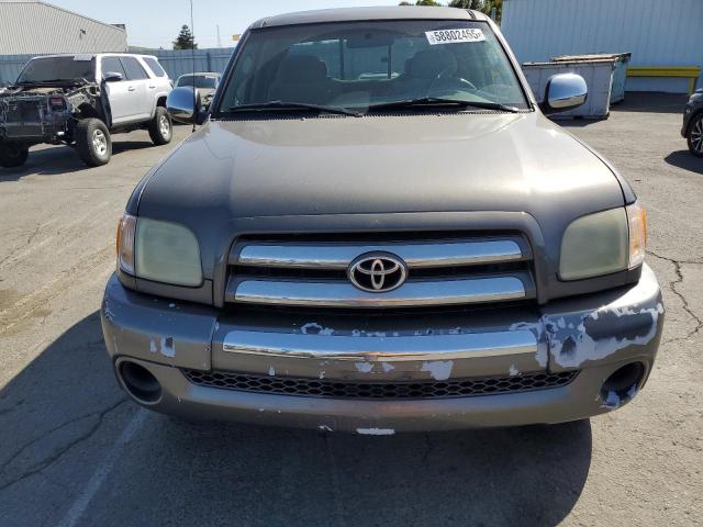 5TBRN34134S449309 - 2004 TOYOTA TUNDRA ACCESS CAB SR5 GRAY photo 5