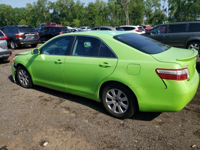 4T1BB46K78U048257 - 2008 TOYOTA CAMRY HYBRID GREEN photo 2