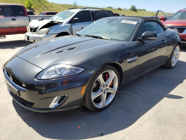 SAJWA4EC2EMB52688 - 2014 JAGUAR XKR BLACK photo 1