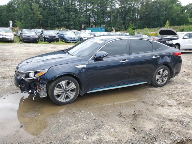 KNAGV4LD6H5010145 - 2017 KIA OPTIMA PLUG-IN HYBRID GRAY photo 1