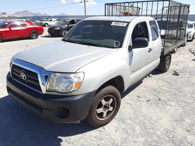 5TETX22N26Z207124 - 2006 TOYOTA TACOMA ACCESS CAB SILVER photo 2