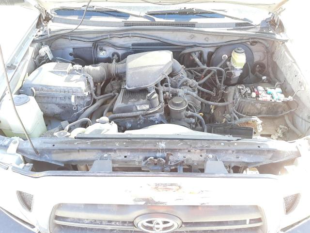 5TETX22N26Z207124 - 2006 TOYOTA TACOMA ACCESS CAB ვერცხლისფერი ფოტო 7