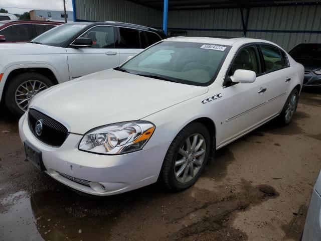 1G4HE57Y76U242746 - 2006 BUICK LUCERNE CXS WHITE photo 1