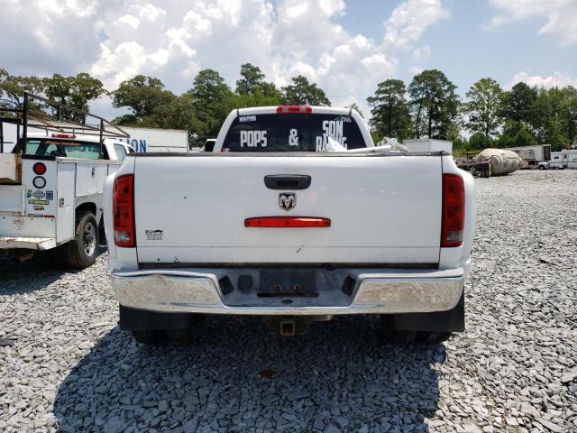 3D7MS48C15G850875 - 2005 DODGE RAM 3500 ST WHITE photo 6