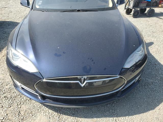 5YJSA1H17EFP33261 - 2014 TESLA MODEL S GRAY photo 11