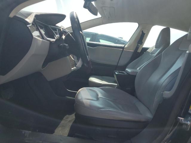 5YJSA1H17EFP33261 - 2014 TESLA MODEL S GRAY photo 7