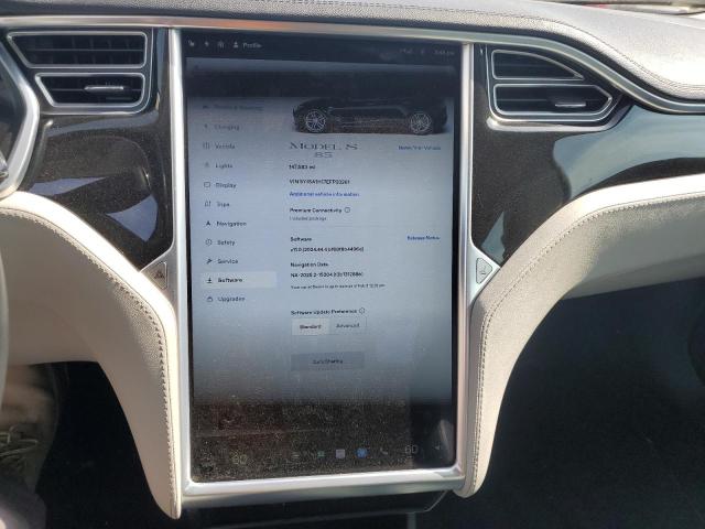 5YJSA1H17EFP33261 - 2014 TESLA MODEL S GRAY photo 9