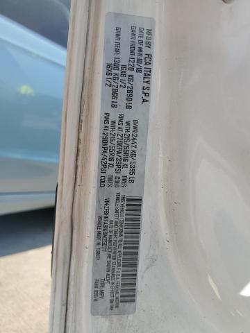 ZFBHRFAB1K6M25077 - 2019 RAM PROMASTER თეთრი ფოტო 13