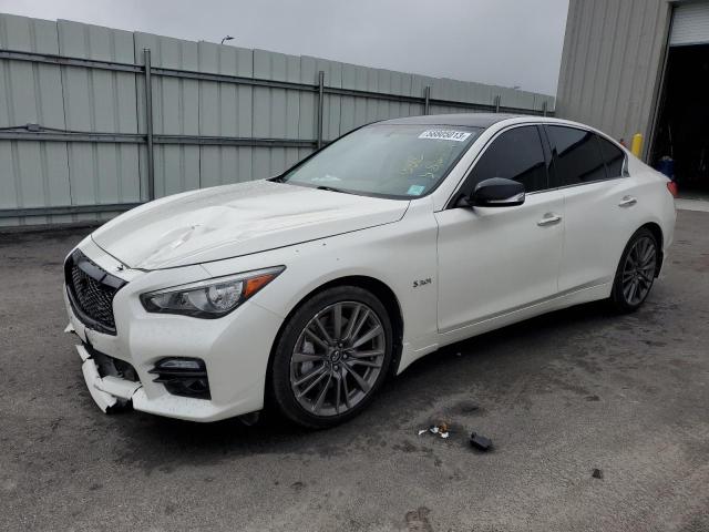 JN1FV7AR7GM450297 - 2016 INFINITI Q50 RED SPORT 400 WHITE photo 1