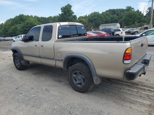 5TBBT44131S137855 - 2001 TOYOTA TUNDRA ACCESS CAB TAN photo 2