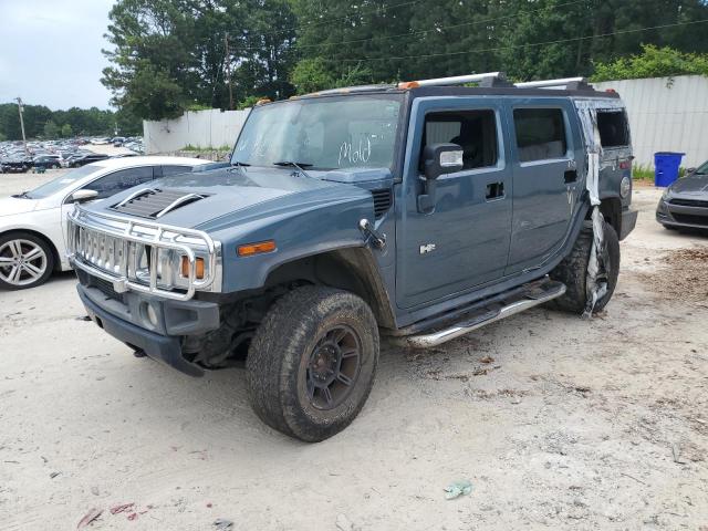 5GRGN23U97H101364 - 2007 HUMMER H2 BLUE photo 1