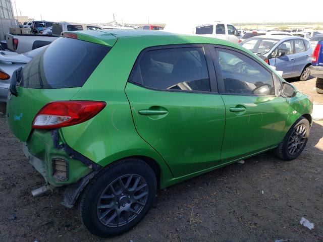 JM1DE1KZ9C0151816 - 2012 MAZDA MAZDA2 GREEN photo 3