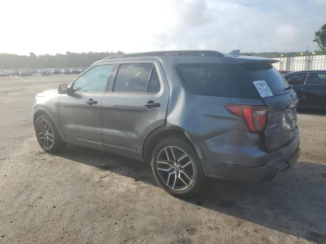 1FM5K8GT4GGC54483 - 2016 FORD EXPLORER SPORT GRAY photo 2