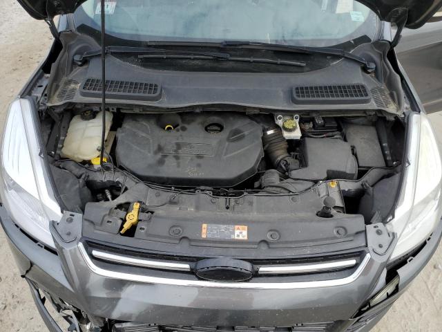 1FMCU9J91EUC97245 - 2014 FORD ESCAPE TITANIUM GRAY photo 12