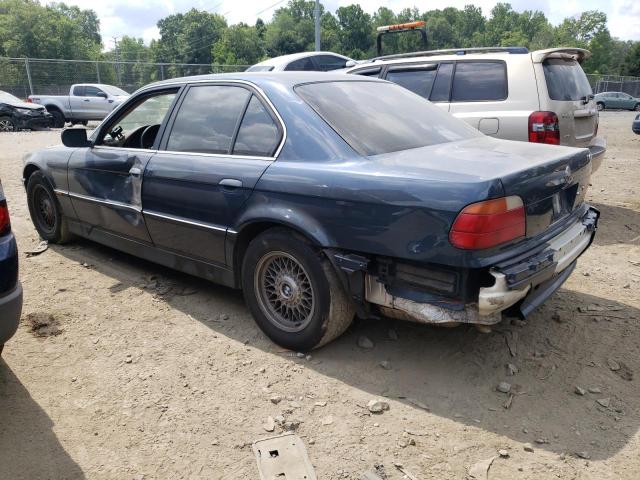 WBAGF8328VDL46206 - 1997 BMW 740 I AUTOMATIC BLUE photo 2