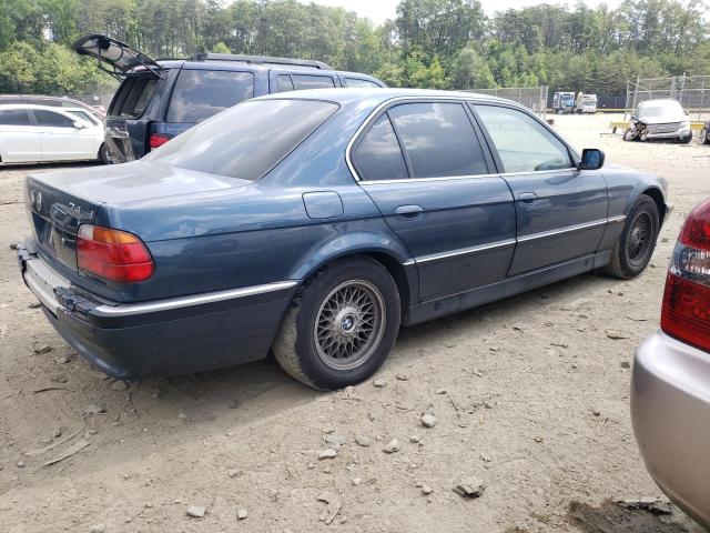 WBAGF8328VDL46206 - 1997 BMW 740 I AUTOMATIC BLUE photo 3