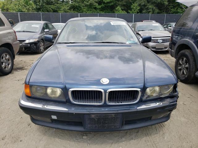 WBAGF8328VDL46206 - 1997 BMW 740 I AUTOMATIC BLUE photo 5