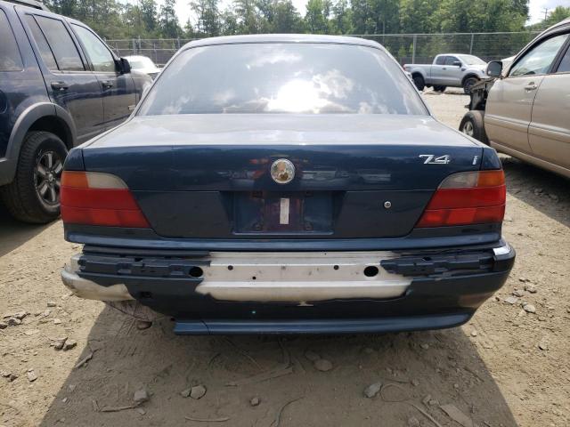 WBAGF8328VDL46206 - 1997 BMW 740 I AUTOMATIC BLUE photo 6