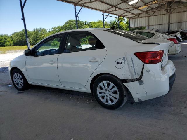 KNAFT4A29A5048977 - 2010 KIA FORTE LX WHITE photo 2