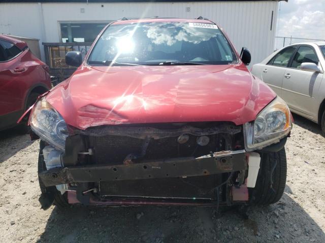 JTMZF32V99D011441 - 2009 TOYOTA RAV4 SPORT RED photo 5