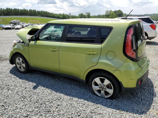 KNDJN2A26H7885082 - 2017 KIA SOUL GREEN photo 2