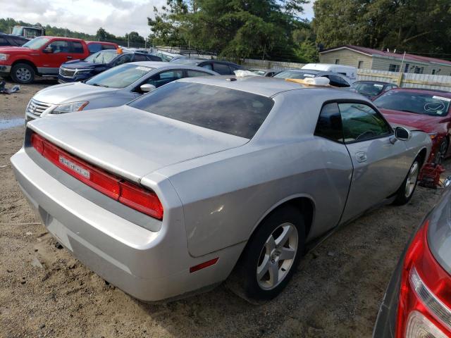 2B3CJ4DV2AH144722 - 2010 DODGE CHALLENGER SE SILVER photo 3