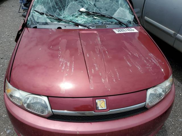 1G8AL52F54Z117191 - 2004 SATURN ION LEVEL 3 MAROON photo 11
