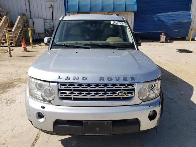 SALAK2D43CA600395 - 2012 LAND ROVER LR4 HSE LUXURY SILVER photo 5