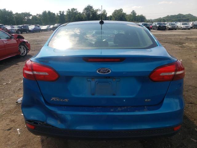 1FADP3F22HL240836 - 2017 FORD FOCUS SE BLUE photo 6