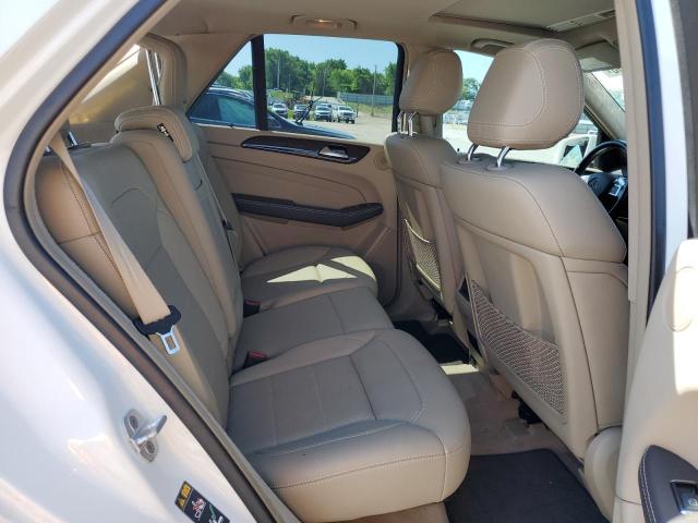 4JGDA5HB7FA616794 - 2015 MERCEDES-BENZ ML 350 4MATIC WHITE photo 10