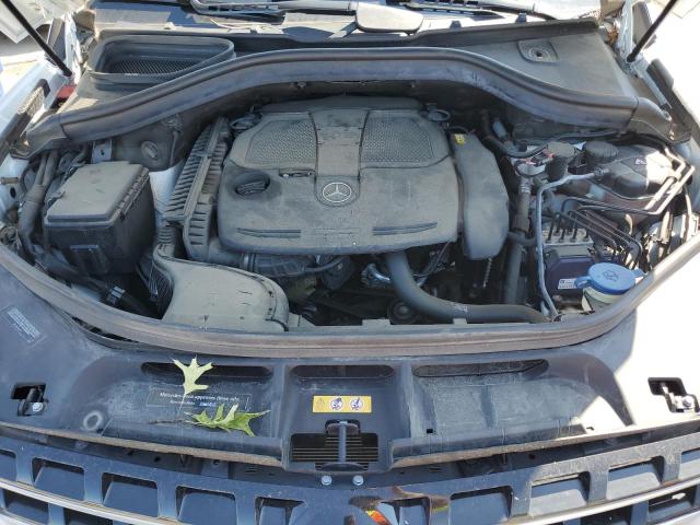 4JGDA5HB7FA616794 - 2015 MERCEDES-BENZ ML 350 4MATIC WHITE photo 11