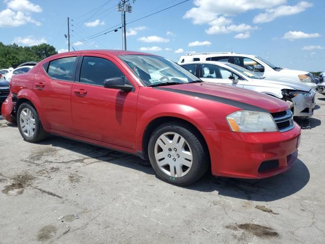 1C3CDZAB9DN588032 - 2013 DODGE AVENGER SE RED photo 4