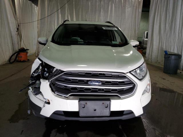 MAJ6S3GL7KC259906 - 2019 FORD ECOSPORT SE WHITE photo 5