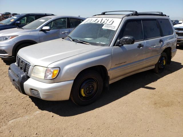 JF1SF65651H707823 - 2001 SUBARU FORESTER S GRAY photo 1