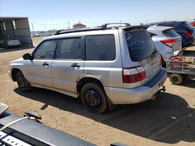 JF1SF65651H707823 - 2001 SUBARU FORESTER S ნაცრისფერი ფოტო 2