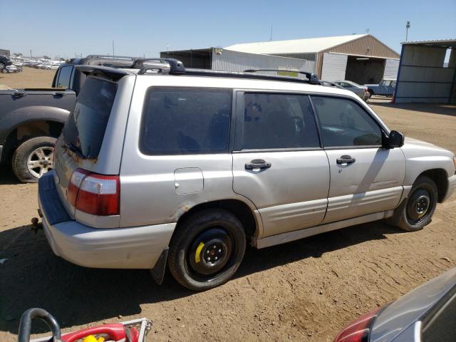 JF1SF65651H707823 - 2001 SUBARU FORESTER S GRAY photo 3