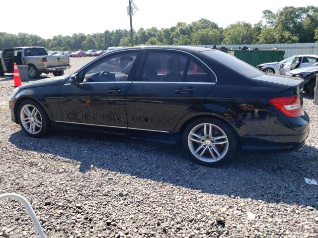 WDDGF4HB7DR300040 - 2013 MERCEDES-BENZ C 250 BLACK photo 2