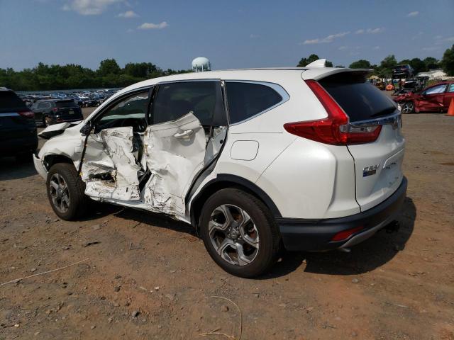 5J6RW2H5XKL027283 - 2019 HONDA CR-V EX WHITE photo 2