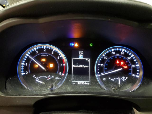 5TDJKRFH2GS226791 - 2016 TOYOTA HIGHLANDER XLE 蓝色 照片 9