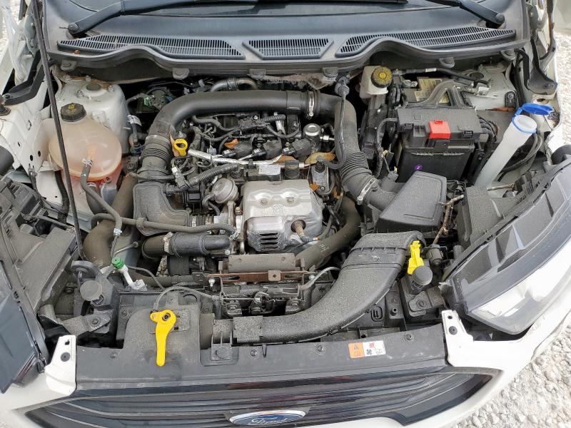 MAJ3P1RE8JC190973 - 2018 FORD ECOSPORT S Biały zdjęcie 12
