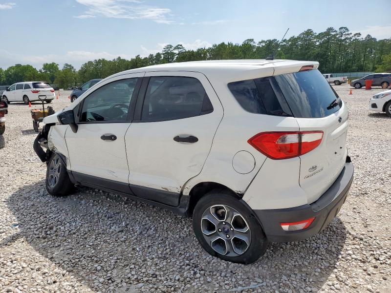 MAJ3P1RE8JC190973 - 2018 FORD ECOSPORT S Biały zdjęcie 2