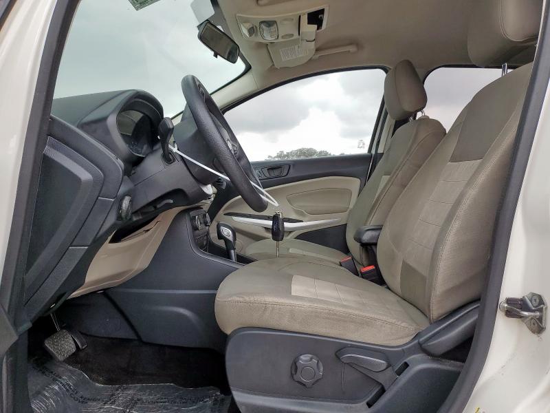 MAJ3P1RE8JC190973 - 2018 FORD ECOSPORT S Biały zdjęcie 7