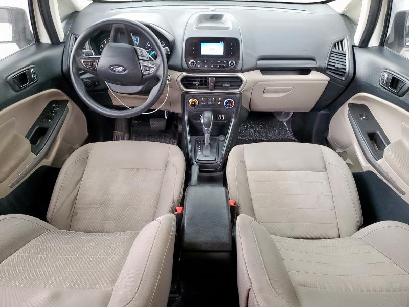 MAJ3P1RE8JC190973 - 2018 FORD ECOSPORT S Biały zdjęcie 8