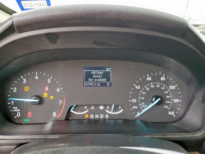 MAJ3P1RE8JC190973 - 2018 FORD ECOSPORT S Biały zdjęcie 9