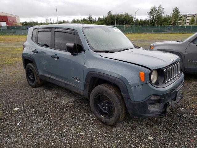 ZACCJBAB7HPF94078 - 2017 JEEP RENEGADE SPORT GRAY photo 4