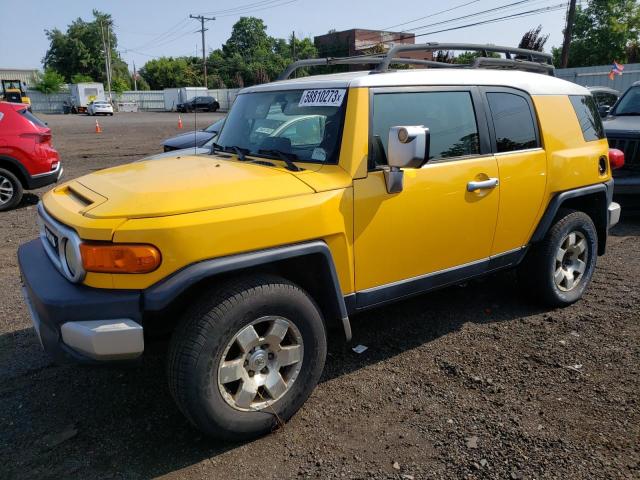 JTEBU11F670032155 - 2007 TOYOTA FJ CRUISER YELLOW photo 1